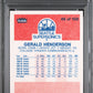 1986 Fleer Gerald Henderson #45 PSA 10