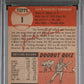 1953 Topps Jackie Robinson #1 PSA 4