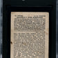 1915 Cracker Jack James Vaughn #176 SGC 2.5