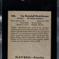 1939 Playball Hutch Hutchinson #142 SGC 3.5