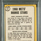 1968 Topps Mets Rookies #177 J. Koosman N. Ryan PSA 6.5