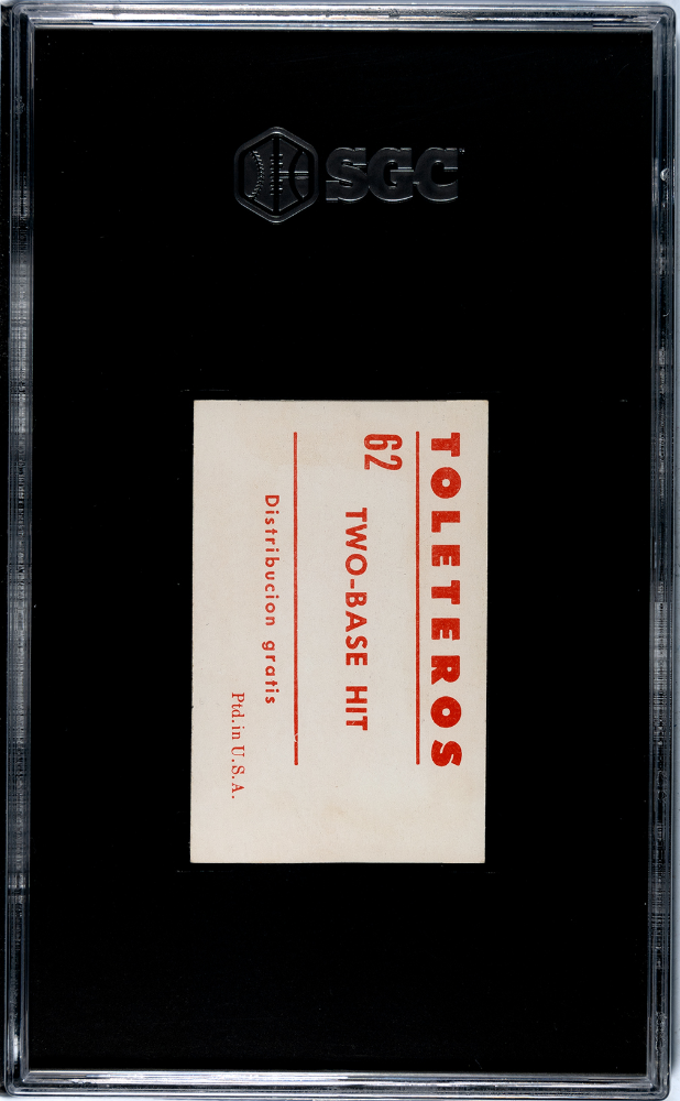 1949 Toleteros Sam Hairston SGC 5