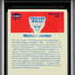 1986 Fleer Sticker Michael Jordan #8 MBA Authentic Altered RC