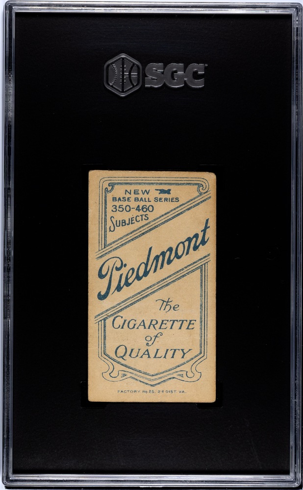 1911 Piedmont Cigarettes (T206) Chief Bender Pitching, No Trees SGC 1.5