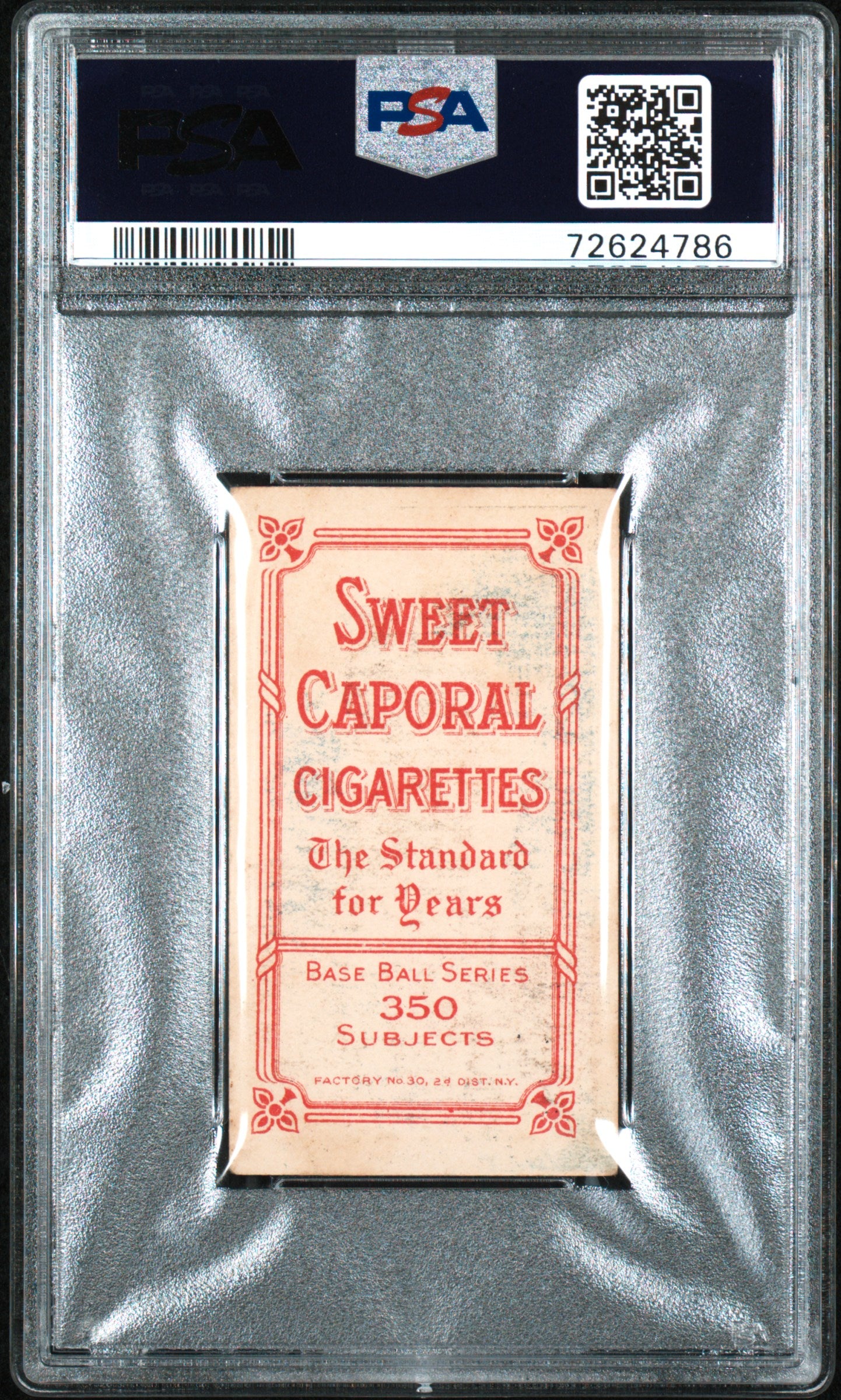 1909-11 T206 Sweet Caporal 350/30 Cy Young Cleveland, Portrait PSA 2.5