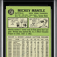 1967 Topps Mickey Mantle #150 MBA 2