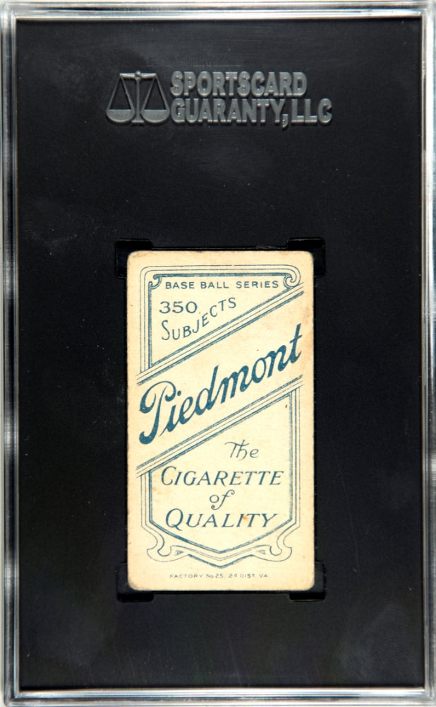 1910 Piedmont Cigarettes (T206) Danny Murphy Throwing SGC 1.5