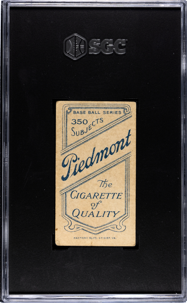 1910 Piedmont Cigarettes (T206) Pat Mccauley SGC 2