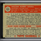1952 Topps Bill Serena #325 MBA 3