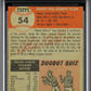 1953 Topps Bob Feller #54 MBA 4.5