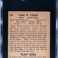 1940 Playball Dizzy Trout #44 SGC 4