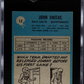 1964 Philadelphia John Unitas #12 SGC 8