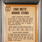 1968 Topps Mets Rookies #177 J. Koosman N. Ryan PSA 7