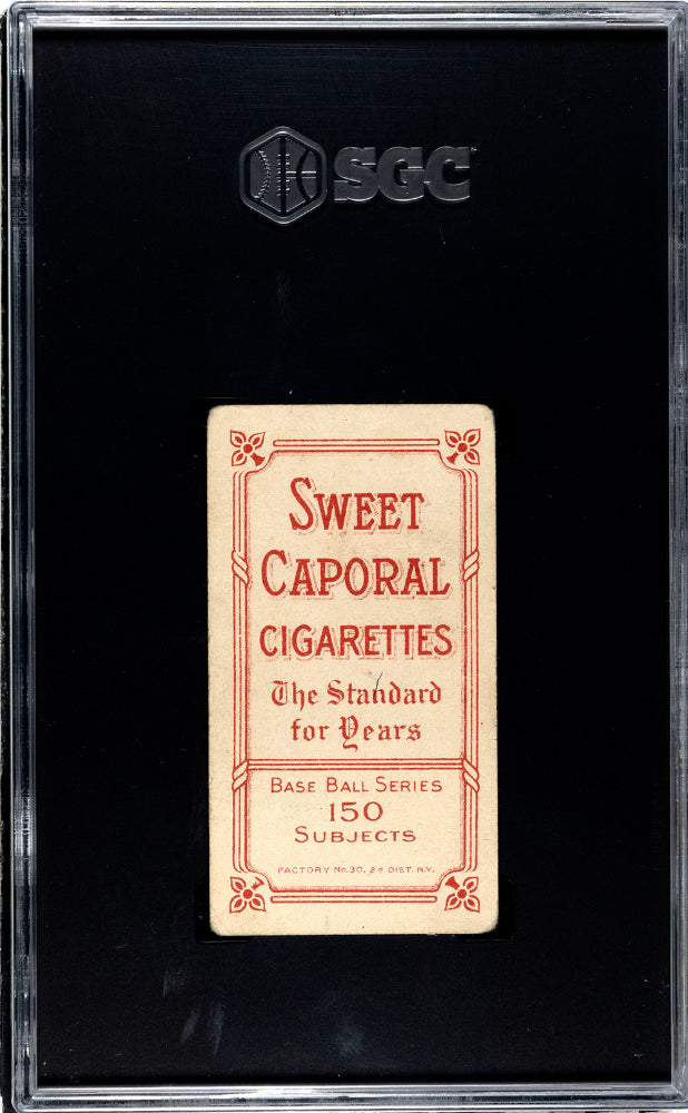 1909 Sweet Caporal (T206) Christy Mathewson Portrait SGC 3