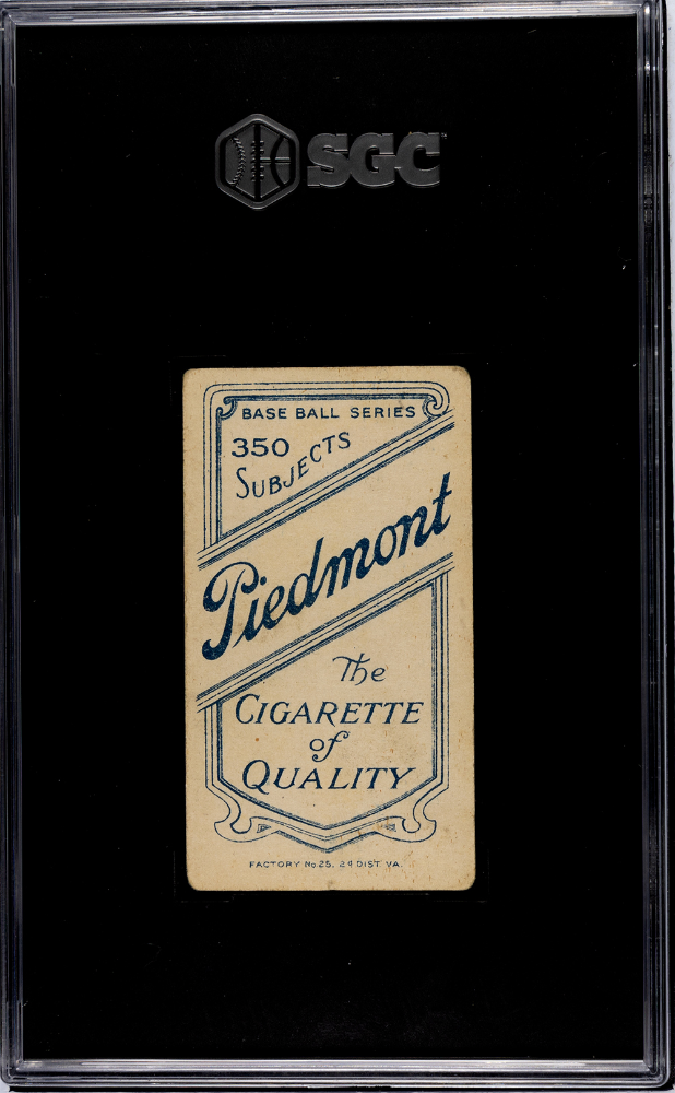 1910 Piedmont Cigarettes (T206) Dan Mcgann SGC 4