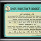 1965 Topps Houston Rookie Stars #16 MBA 5 RC