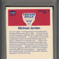 1986 Fleer Sticker Michael Jordan #8 PSA 8