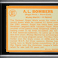 1964 Topps A.L. Bombers #331 Maris, Cash, Mantle, Kaline MBA Authentic Altered