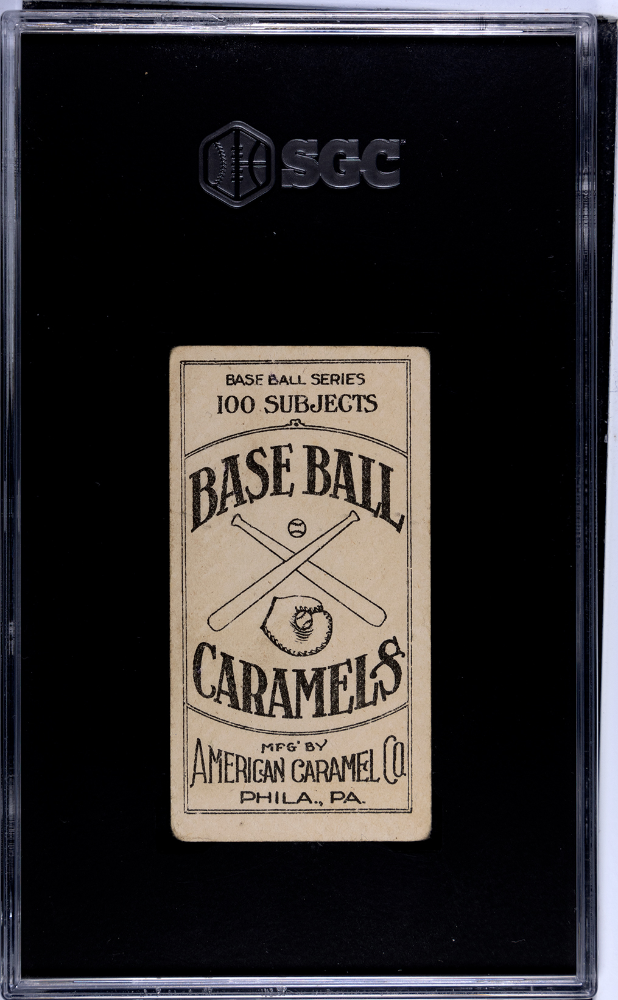 1909 American Caramel Co. (E90-1) Christy Matthewson SGC 3