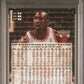 1997 Flair Showcase Michael Jordan #1 Row 1 PSA 8
