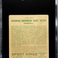 1933 Sport Kings Gum Babe Ruth #2 SGC 1.5