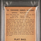 1941 Play Ball Ted Williams #14 PSA 2.5