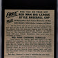1954 Redman Tobacco Willie Mays #NL-25 SGC 8