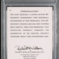 1998 ALEX RODRIGUEZ SP AUTHENTIC CHIROGRAPHY #AR PSA 10