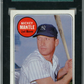 1969 Topps Mickey Mantle #500 White Letters SGC 4