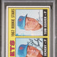 1967 TOPPS METS ROOKIES B.DENEHY/T.SEAVER #581 PSA 1.5