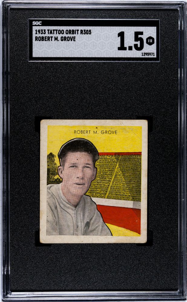 1933 ROBERT M. GROVE TATTOO ORBIT (R305) SGC 1.5