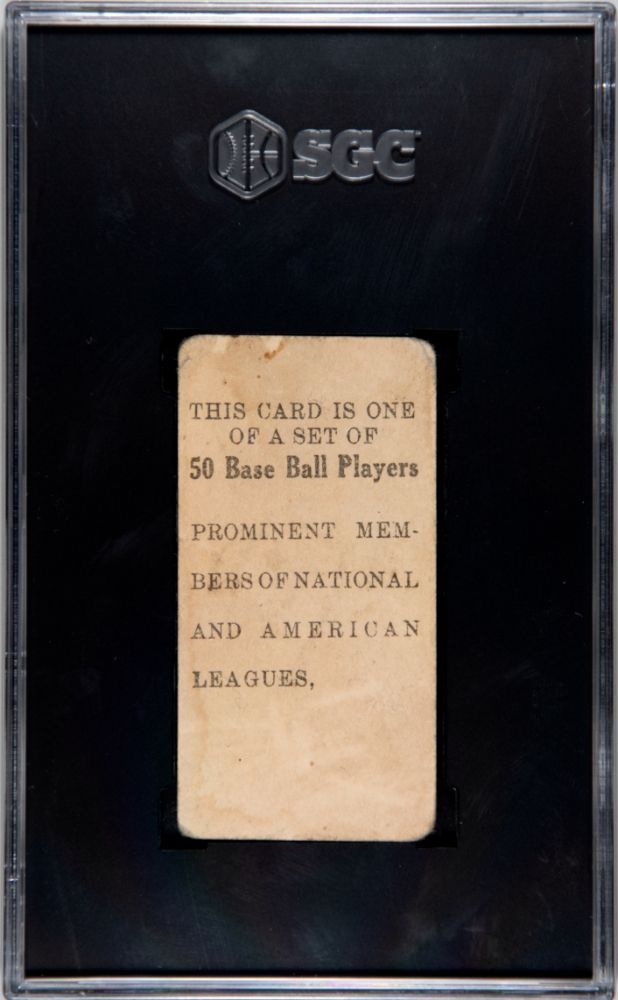 1909 TY COBB E101 (E101) SGC 1.5