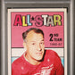 1967 TOPPS GORDIE HOWE ALL-STAR #131 PSA 8