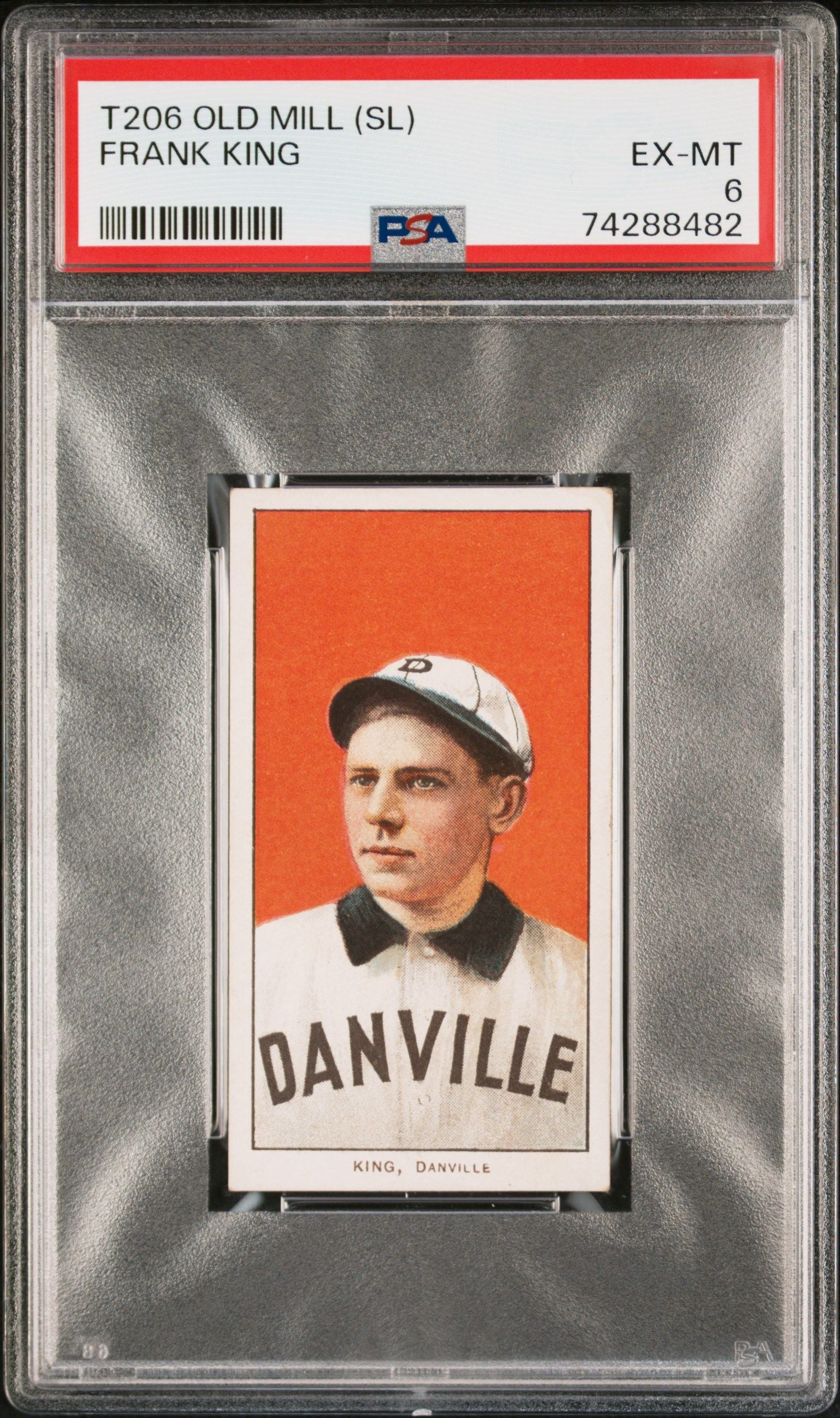 1909-11 FRANK KING T206 OLD MILL (SL) PSA 6