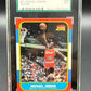 1986 Fleer Michael Jordan #57 SGC 9