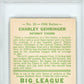 1934 Goudey Charley Gehringer #23 PSA 6