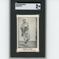 1921 W575-1 Babe Ruth (Hand Cut) SGC 2