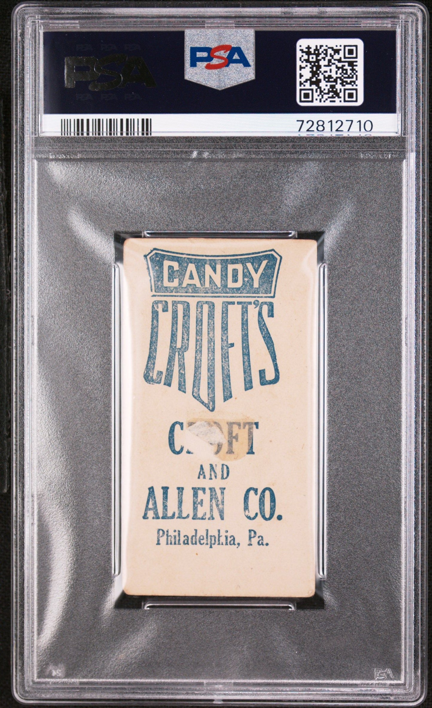 1909 OTTO KNABE E92 CROFT'S CANDY PSA 1