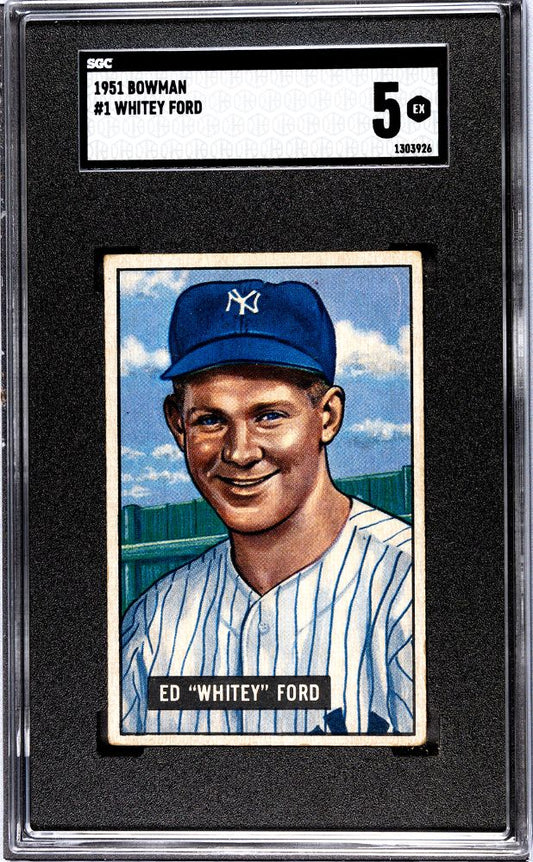 1951 BOWMAN WHITEY FORD #1 SGC 5