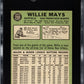 1967 TOPPS WILLIE MAYS #200 SGC 4