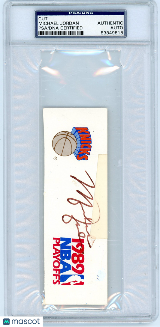 Michael Jordan PSA A Auto A
