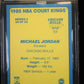 1984 Star Court Kings 5x7 Michael Jordan #26 BGS 9
