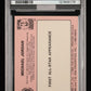 1985 Star Crunch 'N' Munch Michael Jordan #4 PSA 8 MBA Silver