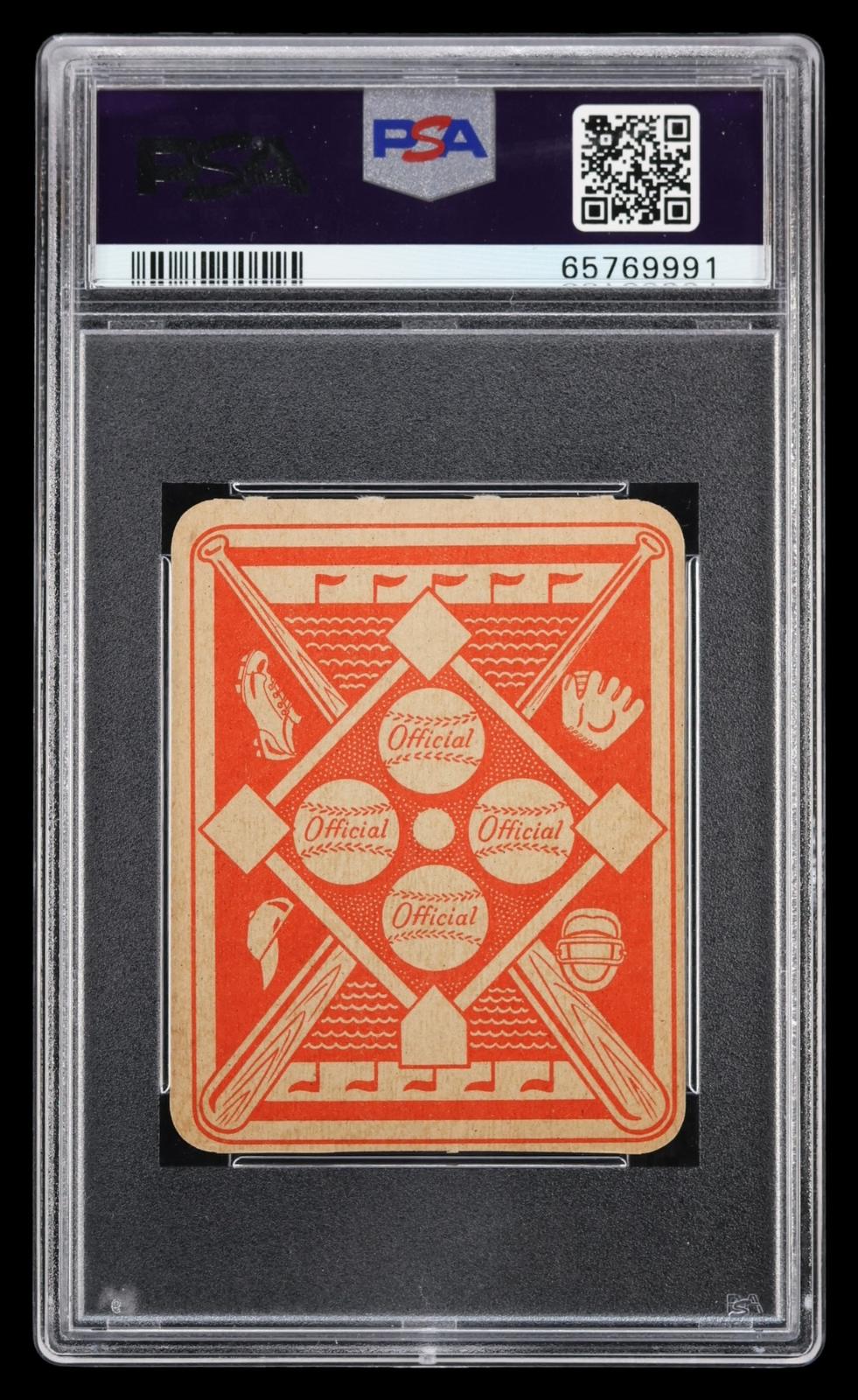 1951 Topps Red Back Monte Irvin #50 PSA 9 MBA Bronze