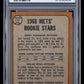 1968 Topps Venezuelan Mets Rookies #177 PSA 1 MBA Bronze