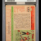 1955 Topps Sandy Koufax #123 PSA 3.5 Auto 8