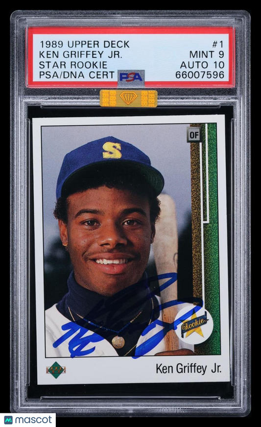1989 Upper Deck Ken Griffey JR. #1 Star Rookie PSA 9
