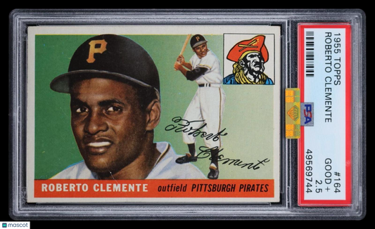 1955 Topps Roberto Clemente #164 PSA 2.5 MBA Gold