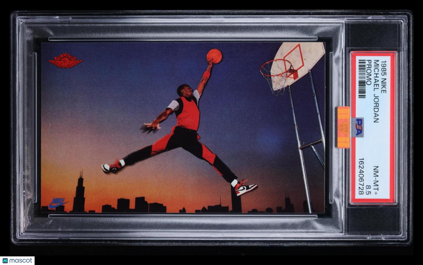 1985 Nike Michael Jordan Promo MBA 8.5 MBA Bronze