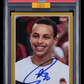 2009 Topps Stephen Curry #321 Gold PSA 7 Auto 10